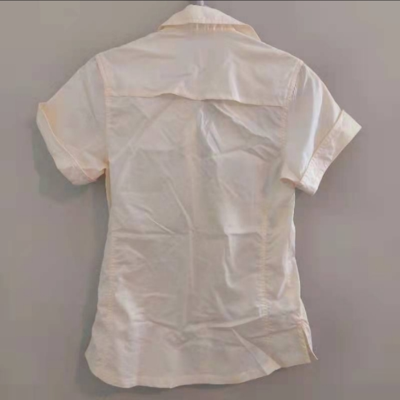 NWT Eddie Bauer Travex Haven Short Sleeve Cotton Blend Shirt - XS - Picture 2 of 11